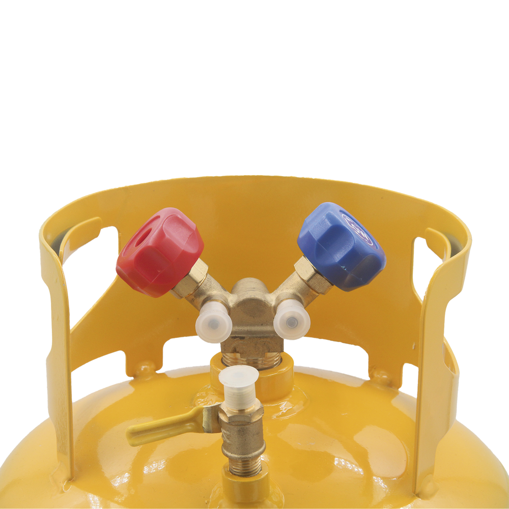 Cilindro Tanque portátil 30 Libras para contenido de refrigerante Aires Acondicionados Refrigeración Climatización Automotriz HBS-30 - SILYMX