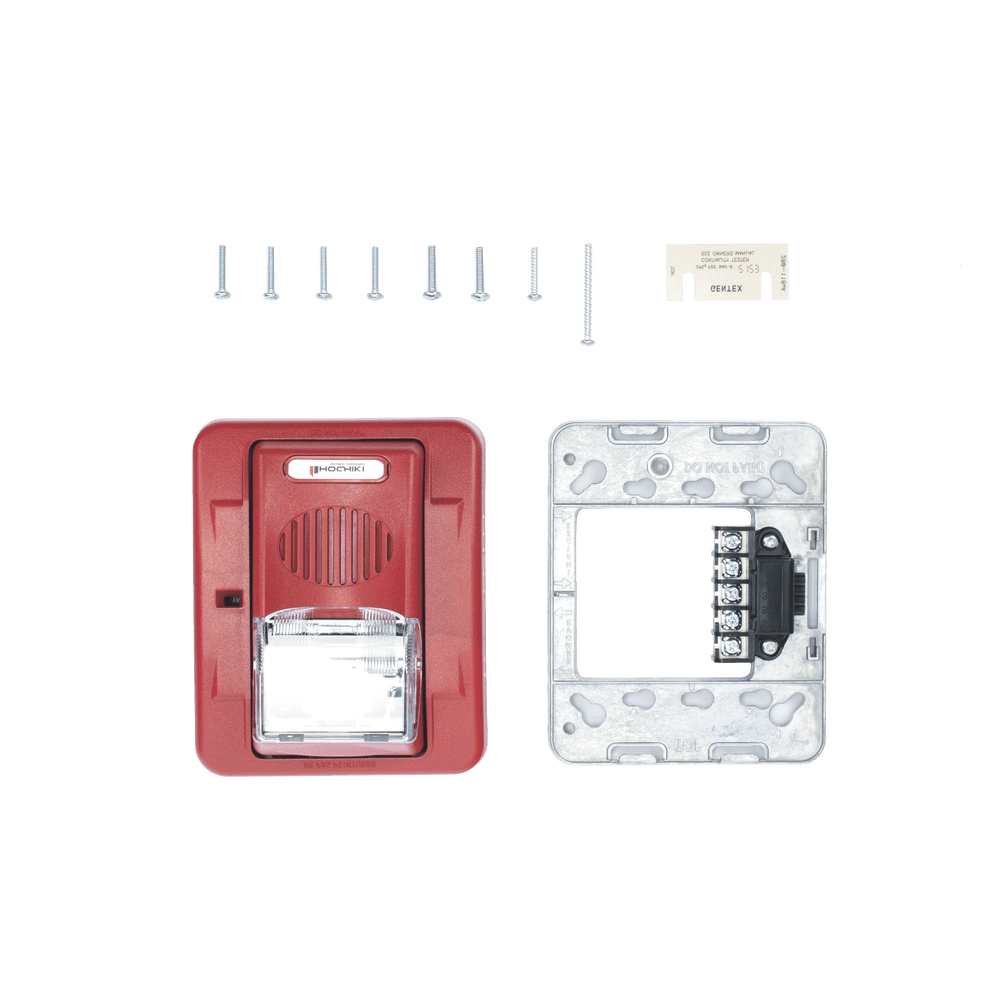 Sirena Estrobo 12 VCD Multicandela P Pared 0500-05980 HEC3-12WR - SILYMX