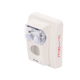 Sirena Estrobo 12/24 Vcd Multi Candela Montaje En Pared Color Blanco Serie HE 0500-06030 HEC3-24WW - SILYMX