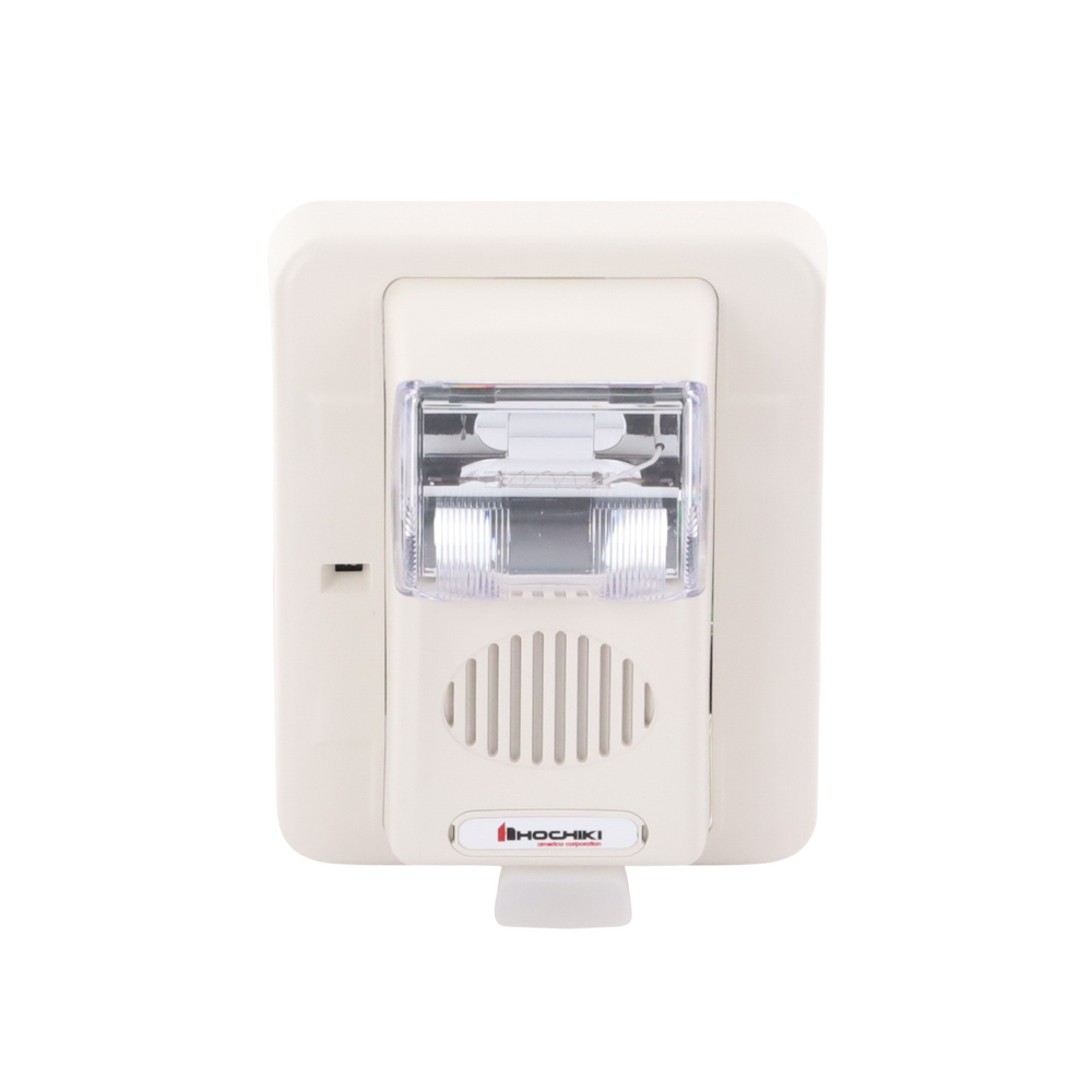 Sirena Estrobo 12/24 Vcd Multi Candela Montaje En Pared Color Blanco Serie HE 0500-06030 HEC3-24WW - SILYMX