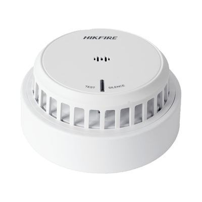Detección de FuegoHIKVISIONHF-S2EDetector de Humo Óptico Fotoeléctrico 433MHz Alarma 85dB Inalámbrico Hikvision HF - S2E - SILYMX