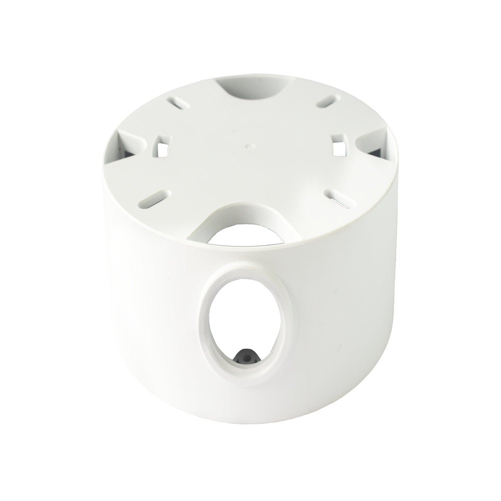 HikFire Mini Fisheye IP 4 Megapixel con Detector de Humo Puntual Autónomo Entrada y Salida de Alarma 15 mts IR PoE WDR 120 dB Alarma de 85 dB MicroSD 128GB Compatible con Hik-Connect HF-VS409 - SILYMX