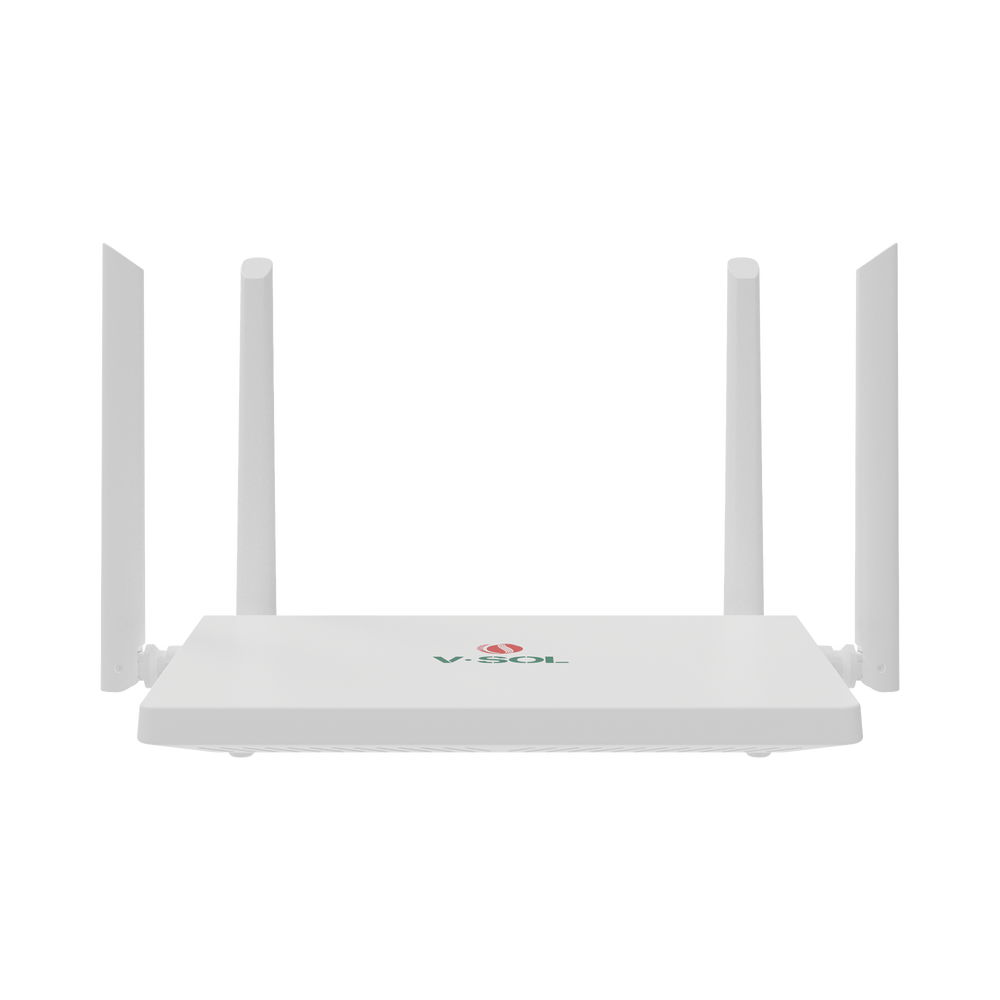Router Inalámbrico V-SOL WiFi 6  4 puertos LAN Gigabit Soporta Mesh  Diseño Compacto HG5013-4G - SILYMX