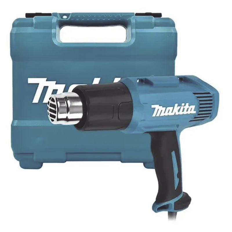 Pistola de Calor de Temperatura Variable de 2 Niveles Temperatura: 400/550°C de 1600W Incluye Maletín HG-5030-K