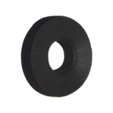 Rollo de Cinta de Contacto de 15 Pies (4.5m) de Largo 19.1 mm de Ancho Color Negro HLS-15R0 - SILYMX