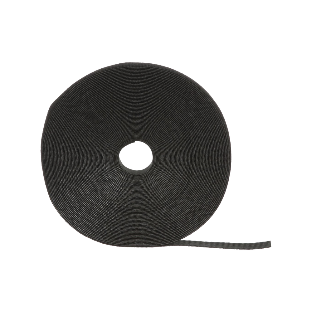 Rollo De Cinta De Contacto De 75 Pies (22.9M) De Largo 19.1 Mm De Ancho Color Negro HLS-75R0 - SILYMX