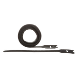 Kit de 10 Cintas de Contacto de 12.7mm .50in de Ancho 203mm 8in de Largo Color Negro HLT2I-X0 - SILYMX