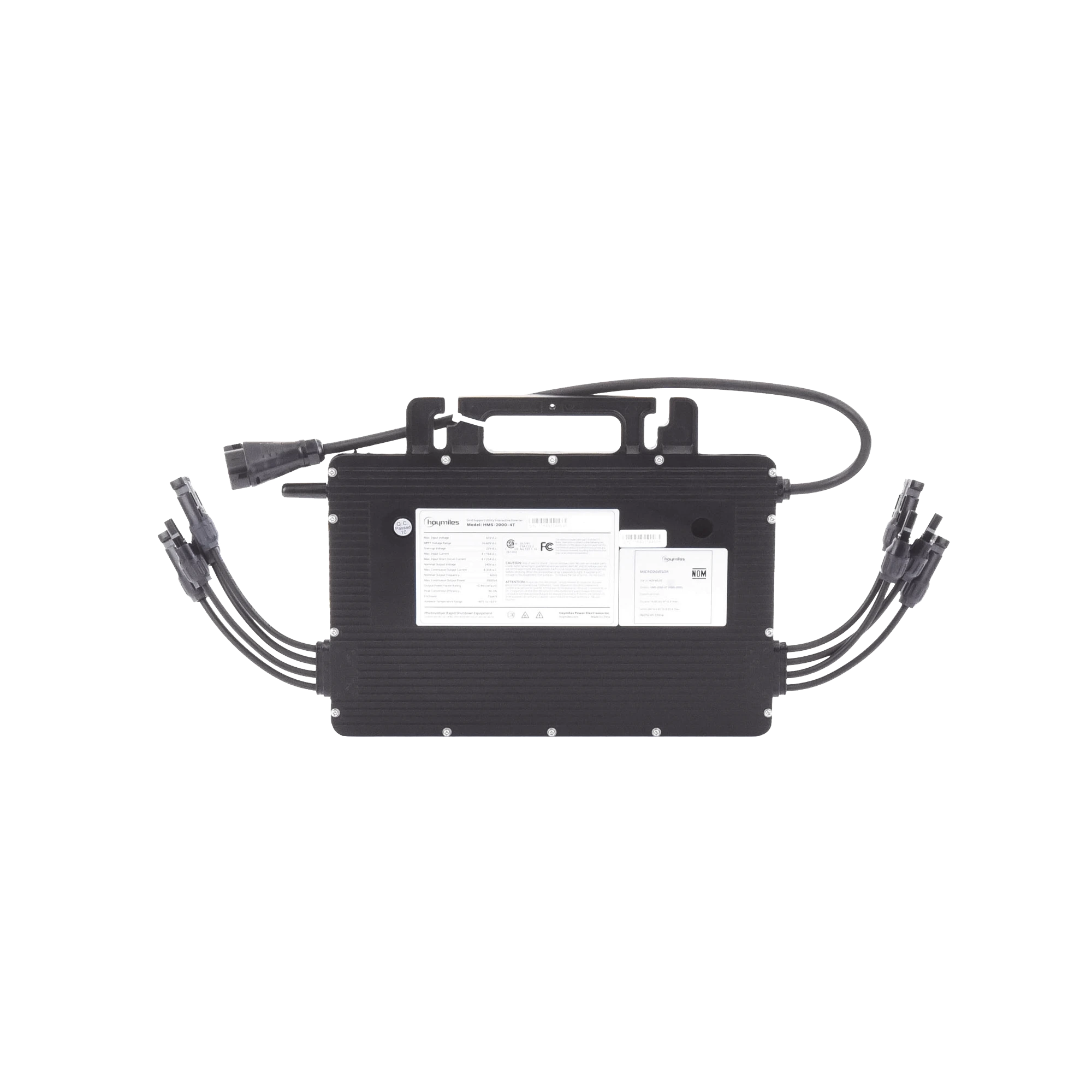 Microinversor Monofásico 220V 4 en 1 WiFi 2250VA Hoymiles HMS-2250-DW-4T
