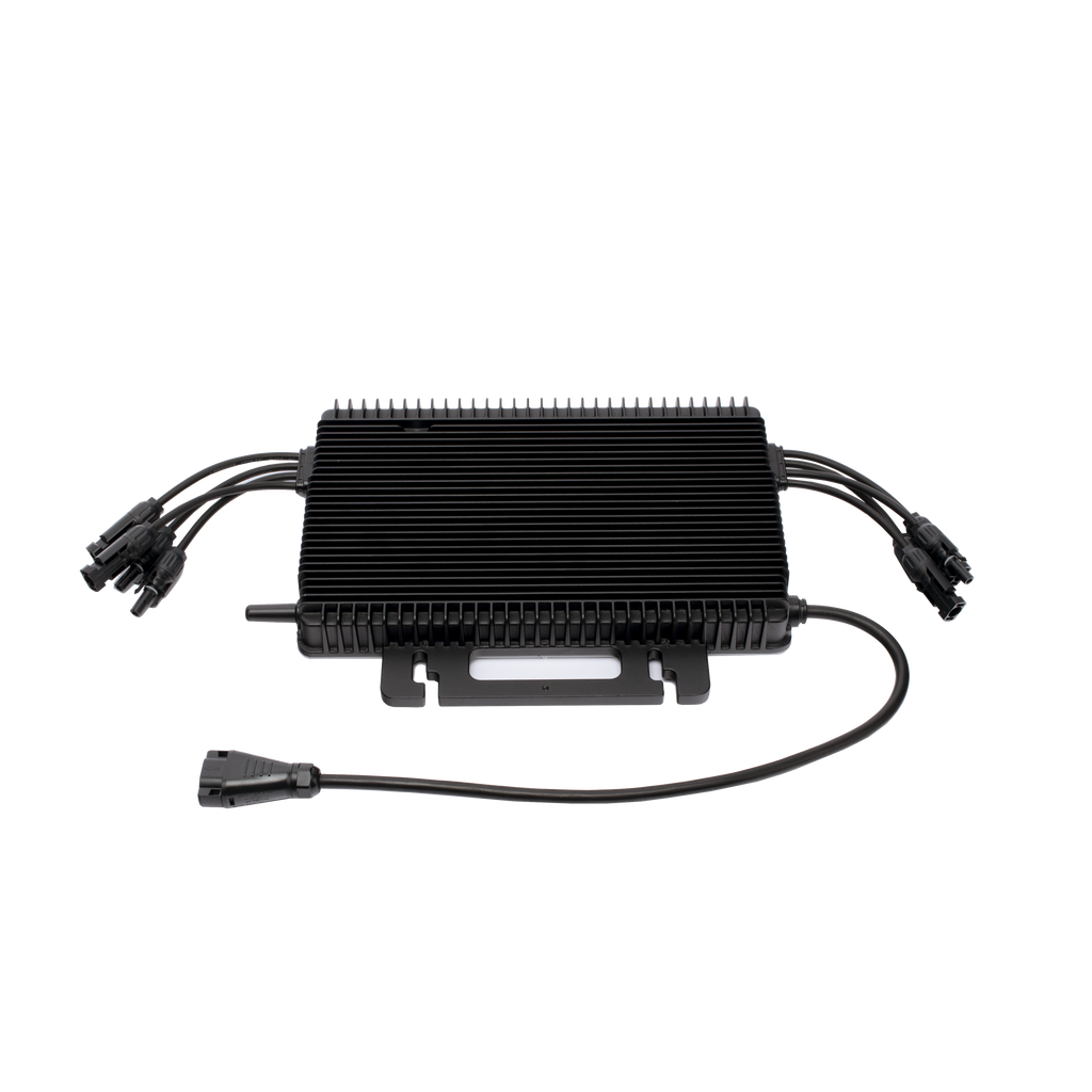 Microinversor 2 Kw, 220 Vca, para Interconexión a Red Eléctrica, IP67, Conexión para Cable Troncal, Soporta Oversizing a 4 Módulos de Hasta 670 W HOYMILES HMS20004TA - SILYMX