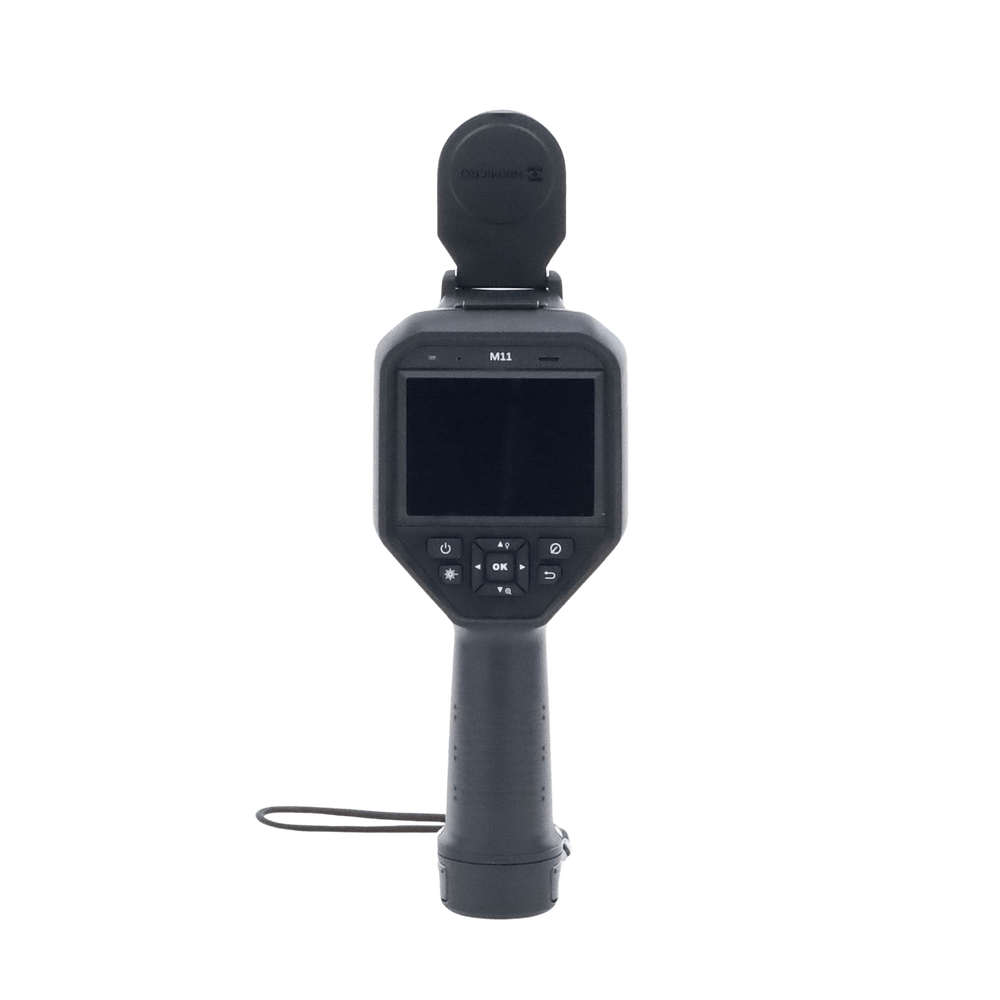 M11 Cámara Termográfica Portátil Dual Lente Térmico 6.2 mm 160 x 120 Lente Óptico 8 Megapixel Pantalla Táctil 3.5" WiFi IP54 Ranura MicroSD hasta 128Gb Hasta 5 Horas de Funcionamiento Cont HM-TP21S-7QF/W-M11 - SILYMX