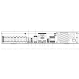Nvr 8mp 4k 32 Canales Ip 16 Puertos Poe+ H.265 HN35320400 - SILYMX