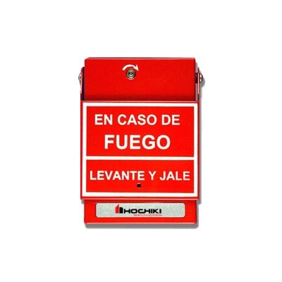 HOCHIKIHPS-DAH/SEstación De Jalón Convencional De Doble Acción, Color Rojo, Texto En Español (0600 - 01230) Incluye varilla de vidrio - SILYMX