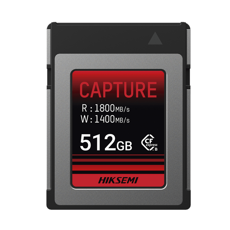 Memoria CFexpress tipo B Clase 10 de 512 GB Especializada para Cámaras de Fotografía y Video 1800 MB s Lectura 1700 MBs Escritura HS-CFE-E300/512G - SILYMX