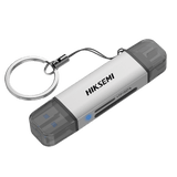 Lector de Tarjetas 2 en 1 Conector Dual USB-A y USB-C Soporta SD y Micro SD HS-HUB-CR01 - SILYMX