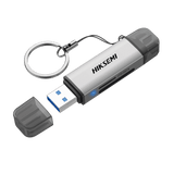 Lector de Tarjetas 2 en 1 Conector Dual USB-A y USB-C Soporta SD y Micro SD HS-HUB-CR01 - SILYMX