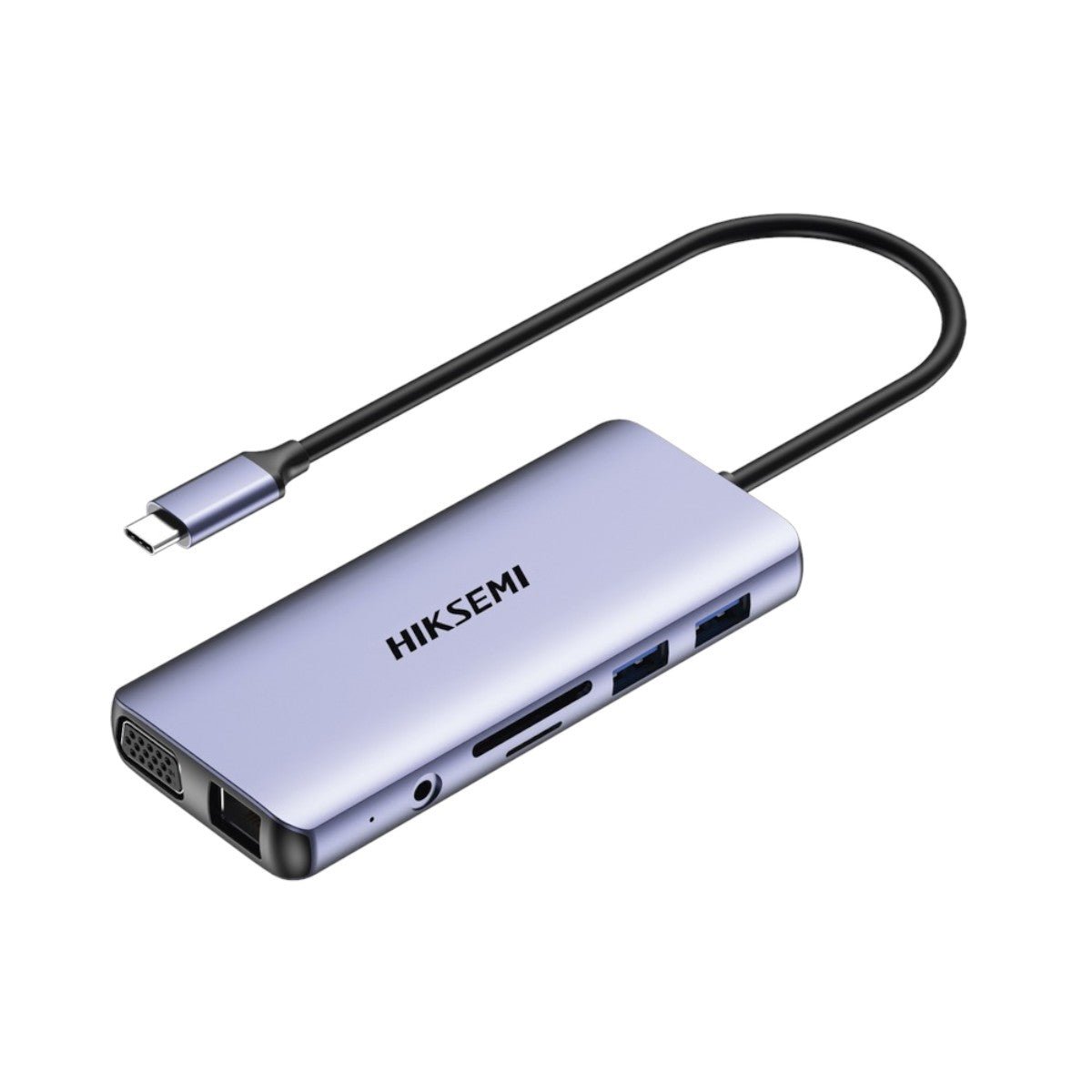 Hub Adaptador Usb - C 11 En 1 1 Salida Hdmi 4k 2 Salida Usb HS-HUB-DS11 - SILYMX