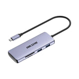 Adaptador Hub Usb - C Multipuerto 8 En 1 Hdmi Usb Usb - C HS-HUB-DS8 - SILYMX