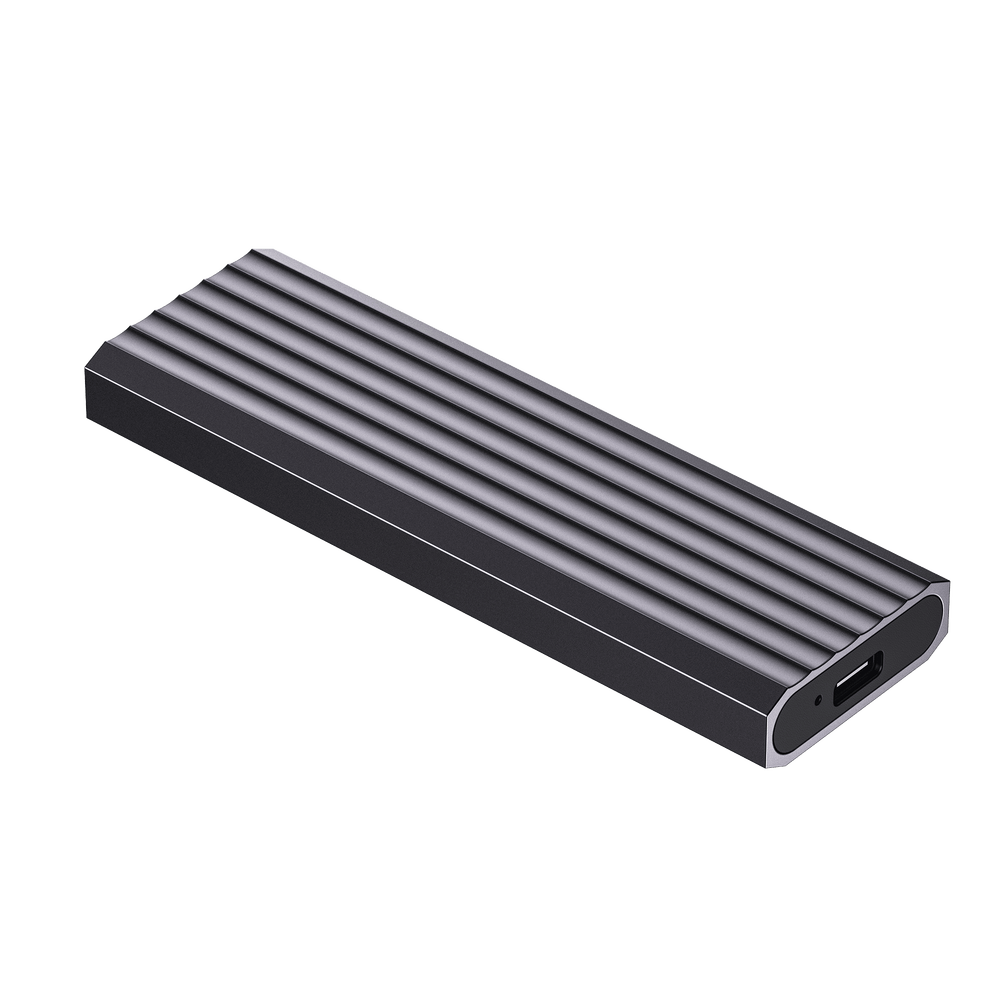 Carcasa para SSD M.2 Enclosure Conector USB-C 10G de Trasmisión Disipación de Calor de Alta Eficiencia HS-HUB-MDC1 - SILYMX