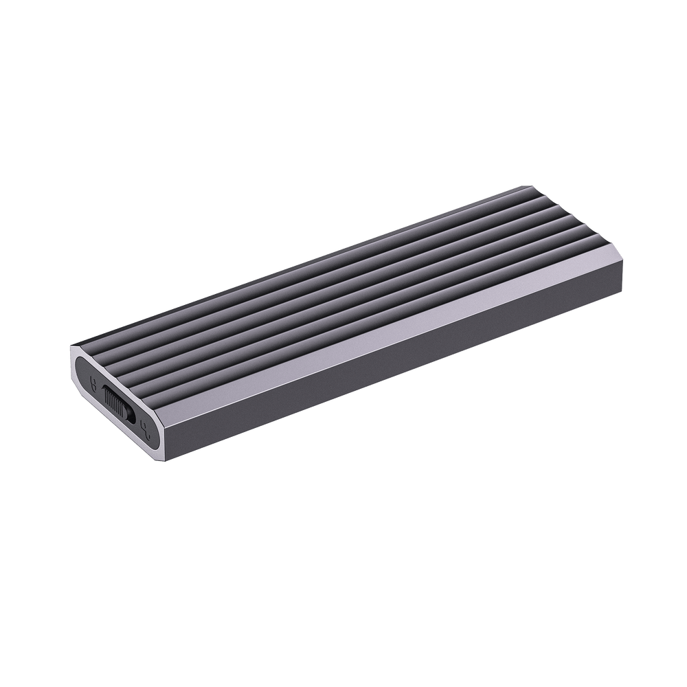 Carcasa para SSD M.2 Enclosure Conector USB-C 10G de Trasmisión Disipación de Calor de Alta Eficiencia HS-HUB-MDC1 - SILYMX