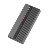 Carcasa Para Ssd M2 Enclosure Conector Usb-c Rgb Hasta 40 Gb HS-HUB-MDS4 - SILYMX