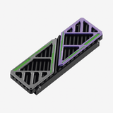 Disipador de Calor para SSD M.2 Aleación de Aluminio Fácil de Instalar Compatible con Computadoras de Escritorio y PS5 HS-RADIATOR-MH1 - SILYMX