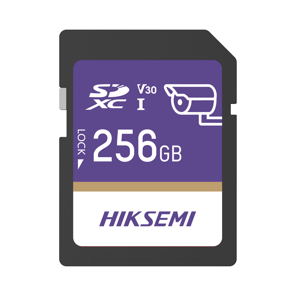 Memoria SD Clase 10 de 256 GB Especializada Para Videovigilancia HS-SD-P10/256G/GUARDPRO - SILYMX