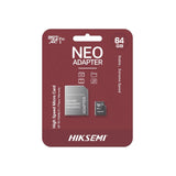 Memoria Microsd Con Adaptador Ideal Para Celular O Tablet HS-TF-C1/64G/NEO/A - SILYMX