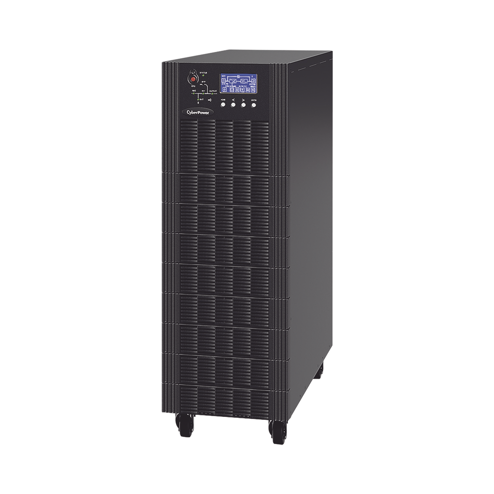 UPS CYBERPOWER Trifásico de 20 kVA/18 kW Topología Online Doble Conversión Voltaje de 208/220 Vca de L-L Respaldo de 5 Minutos al 100% de Carga HSTP3T20K100P5M