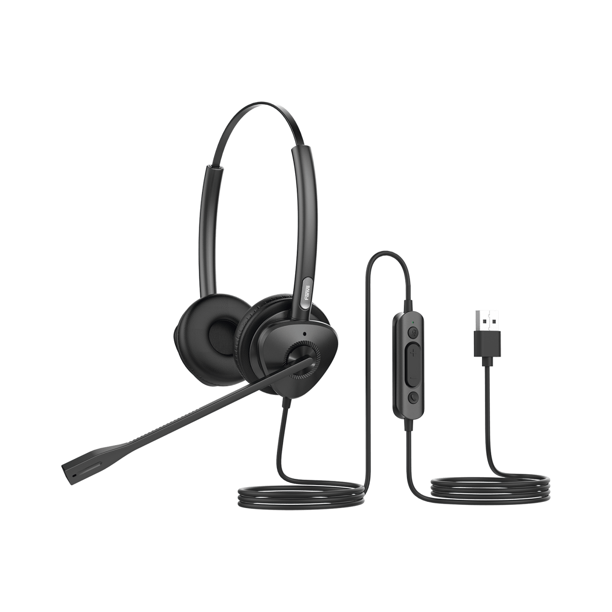 VoIP Telefonia IP VideoconferenciaFANVILHT302UDiadema Binaudal USB Cancelación Ruido Antishock Teléfonos IP Fanvil HT302U - SILYMX