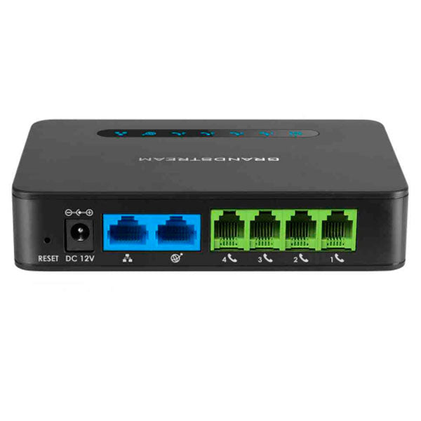 ATA VOIP con 4 puertos FXS y ruteador integrado HT814 - SILYMX