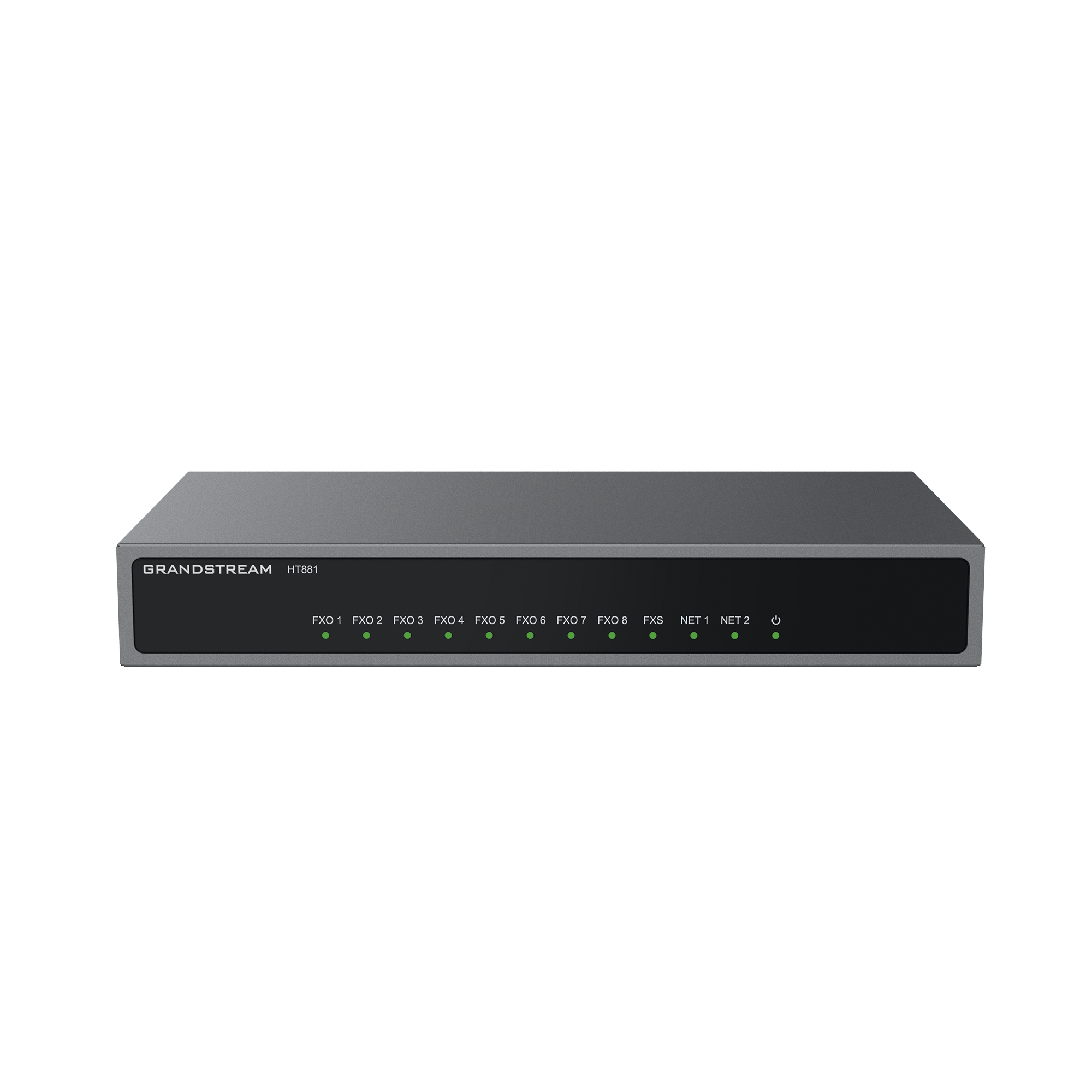 Gateway Analógico 8 FXO  (Conectar Lineas Analógicas) / 3 Perfiles SIP / 1 Puerto FXS / NAT de Alto Rendimiento / Soporte Lifeline / Fax T.38 / Cifrado AES / Failover SIP / Conferencia de Voz 3 Vías