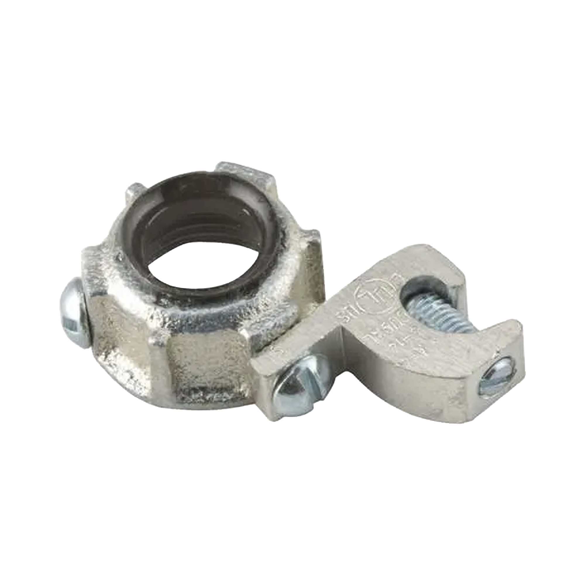 Monitor para Conduit Rígido/IMC de 1 1/2" (38 mm) Con Orejeta para Conexión a Tierra RACO HUB-1216 - SILYMX