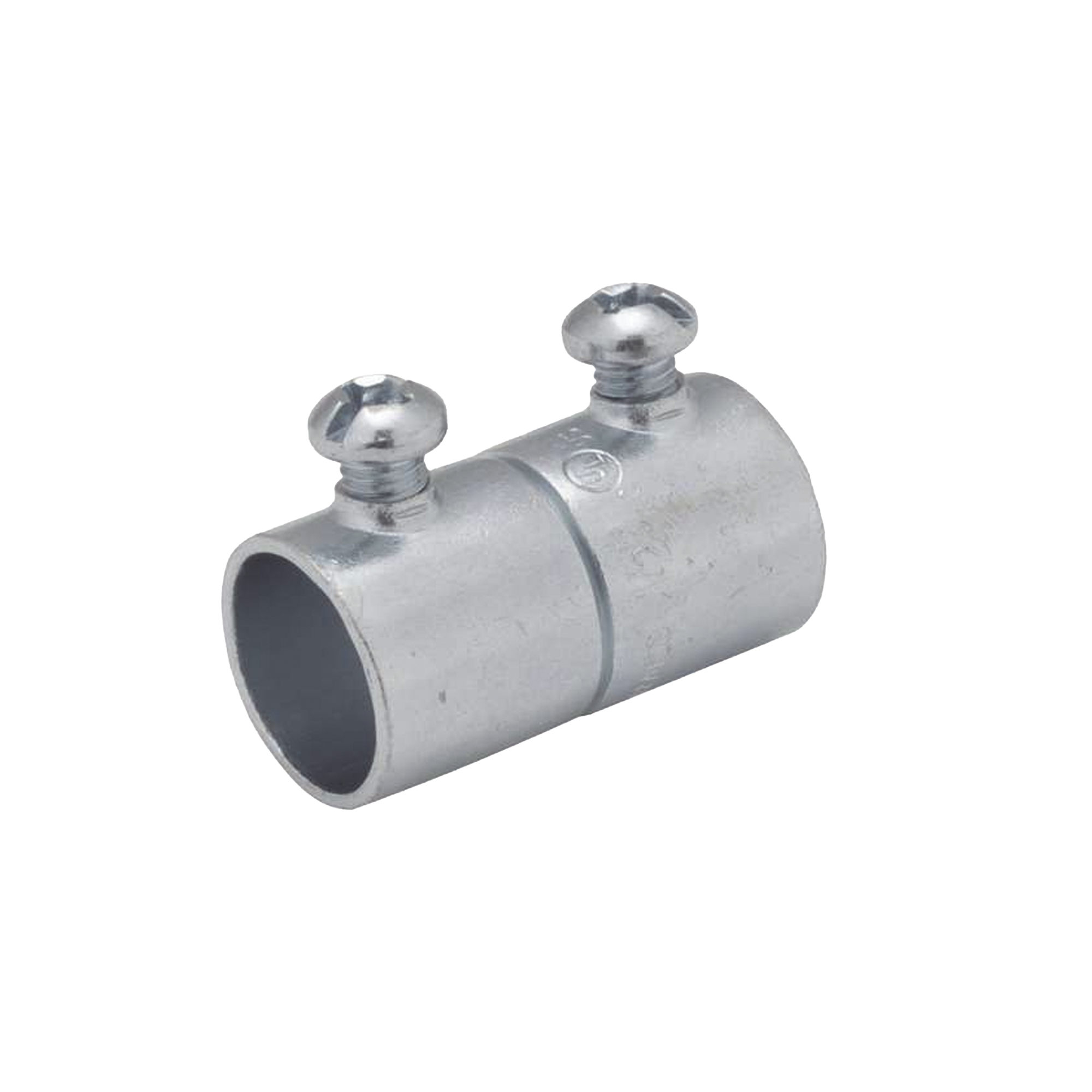 Cople de 1/2" (13 mm) para Pared Delgada con Tornillo.