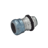 Tuberia Metalica CONDUITHUBBELLHUB-2916RTConector de Compresión Impermeable 1 1/2" Acero Galvanizado Pared Delgada HUBBELL HUB - 2916RT - SILYMX