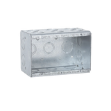 Caja Multigang de 3 Gangs/ Profundidad de 3-1/2 Pulgadas (8.89 cm)/ 19 Entradas de 1/2 - 3/4 Pulgadas (1.27 - 1.91 cm)