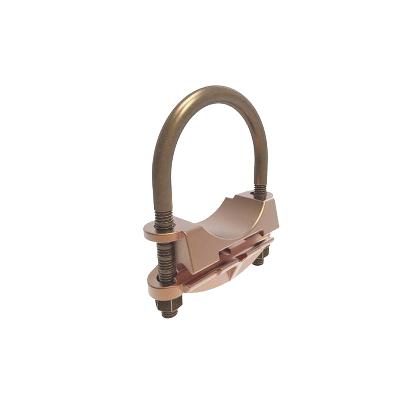 Conector Mecánico para Cable Calibre 4 a 3/0 AWG Paralelo o 90° Grados a Tubo de 2" o Varilla de 2" - 2 3/8 HUB-GAR-1826 - SILYMX
