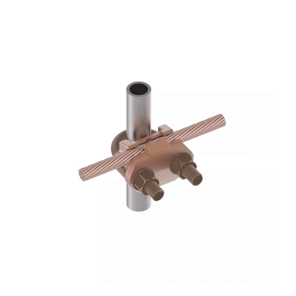 Cables y ConectoresSILYMXHUB-GAR-6426Conector Mecánico HUBBELL BURNDY HUB - GAR - 6426 · Cable 4 a 2/0 AWG · Conexión Paralela o 90° · UL467 - SILYMX