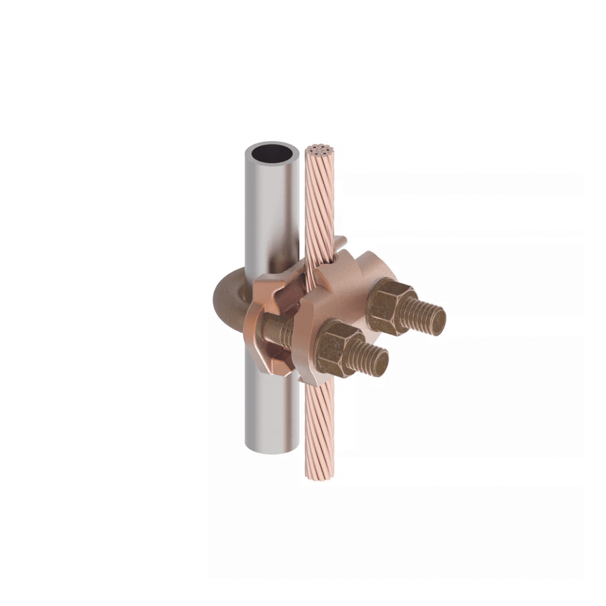 Cables y ConectoresSILYMXHUB-GAR-6426Conector Mecánico HUBBELL BURNDY HUB - GAR - 6426 · Cable 4 a 2/0 AWG · Conexión Paralela o 90° · UL467 - SILYMX