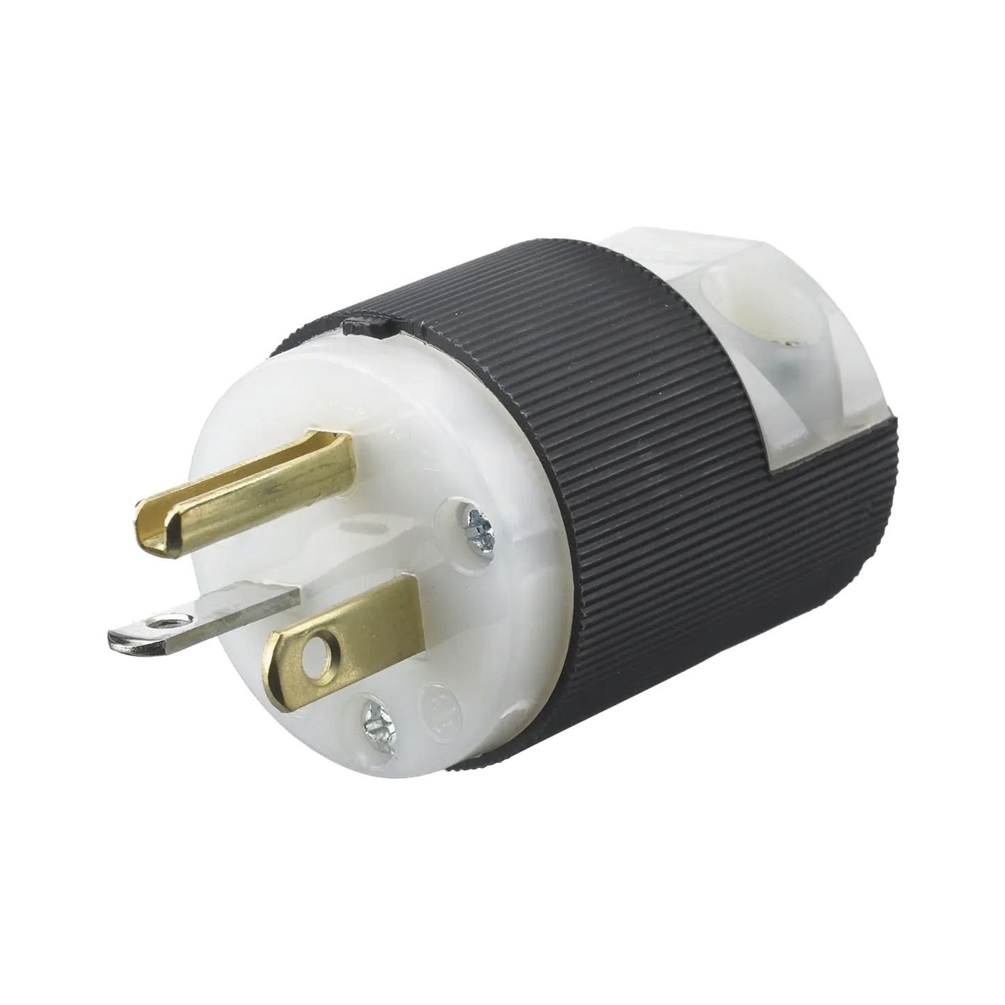 Clavija Entrada Recta/ 20 A 125 V/ 2 Polos 3 Hilos/ Nema 5-20 P/ Grado Industrial- Comercial HUBBELL HUB-HBL5366C - SILYMX