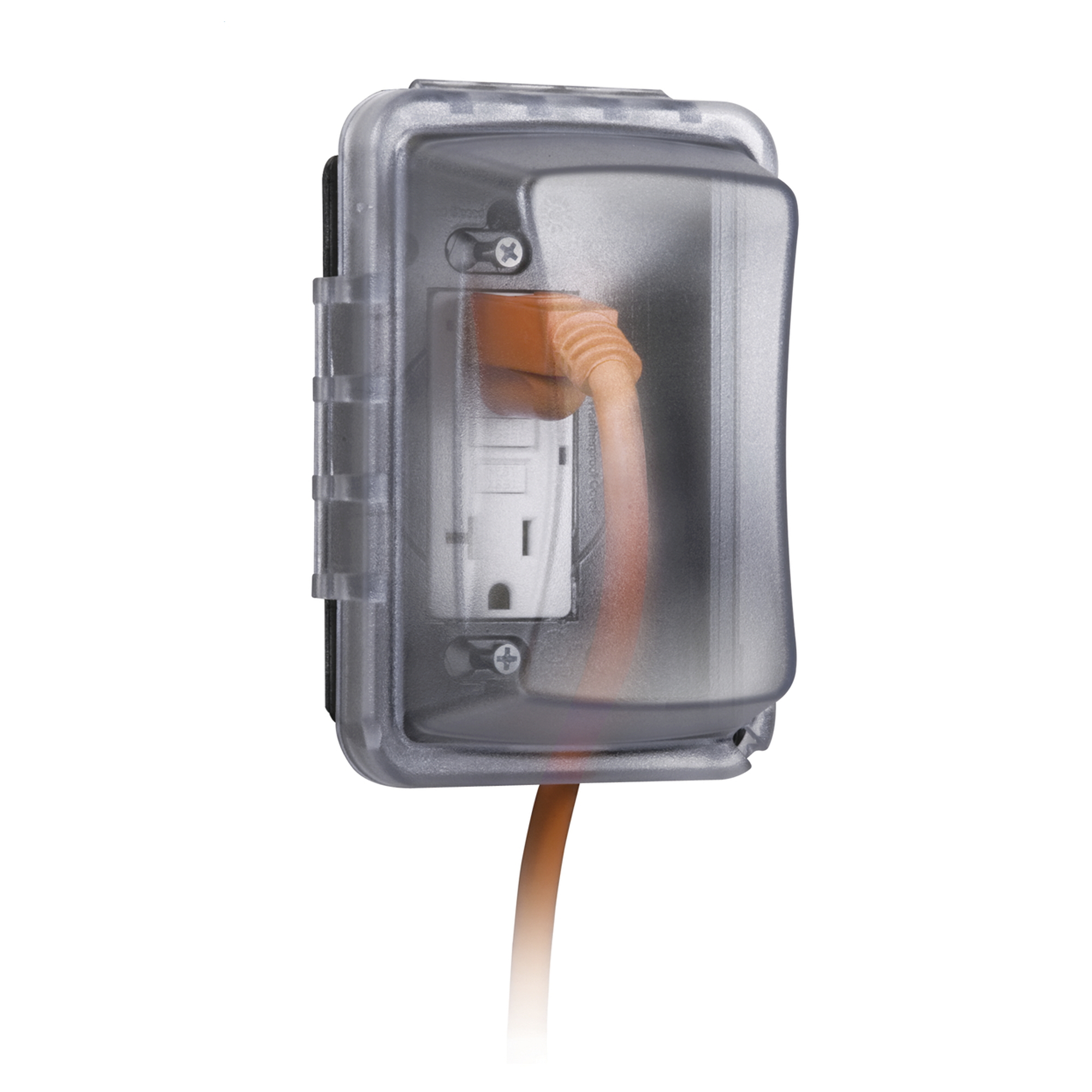 Cubierta Resistente a Intemperie/ 1 Unidad/ Horizontal/Vertical/ Profundidad 2-3/4"/ Transparente HUBBELL HUB-MM-410-C - SILYMX