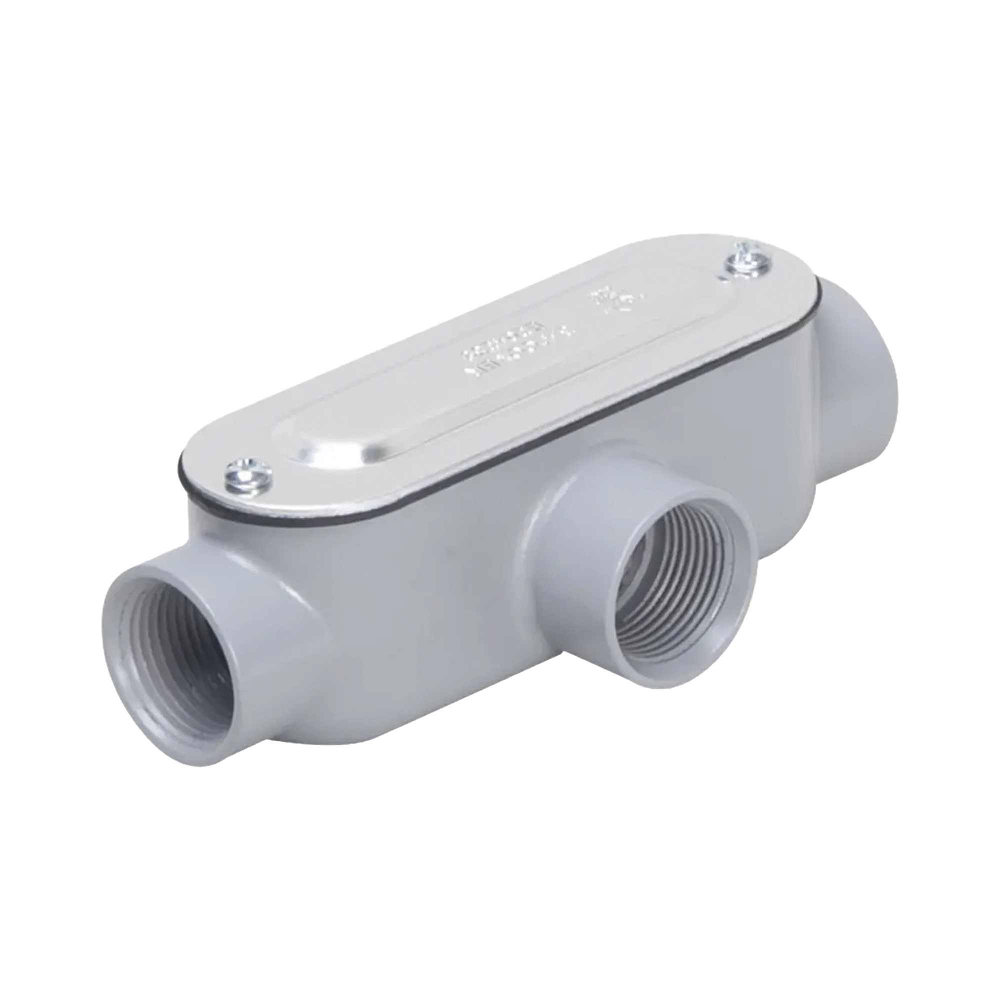 Caja Condulet tipo T de 1/2" (12.7 mm) Con tapa y empaque HUBBELL TAYMAC HUB-RLT-050 - SILYMX