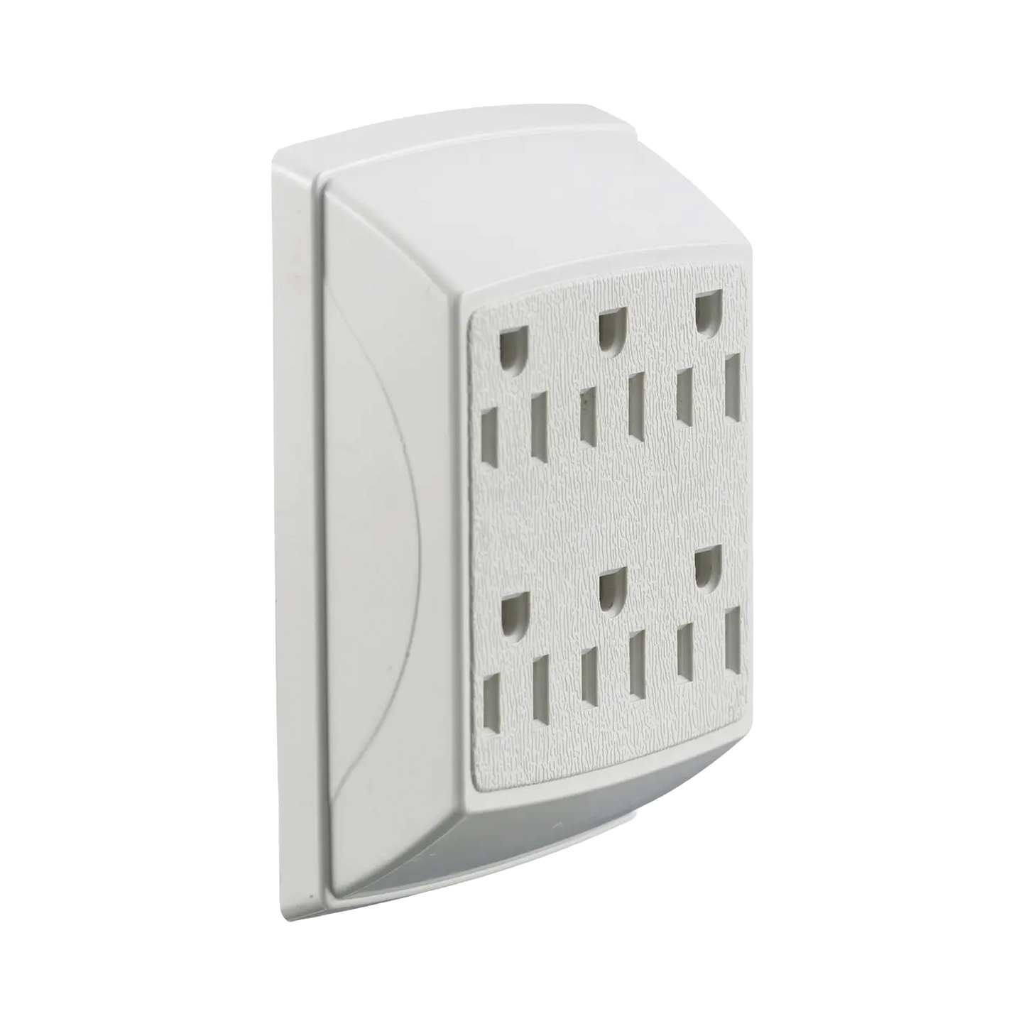 Multicontacto Dúplex con 6 Salidas/ 15 A 125 V CA/ 2 Polos 3 Hilos Color Blanco HUBBELL HUB-RT-600-W - SILYMX