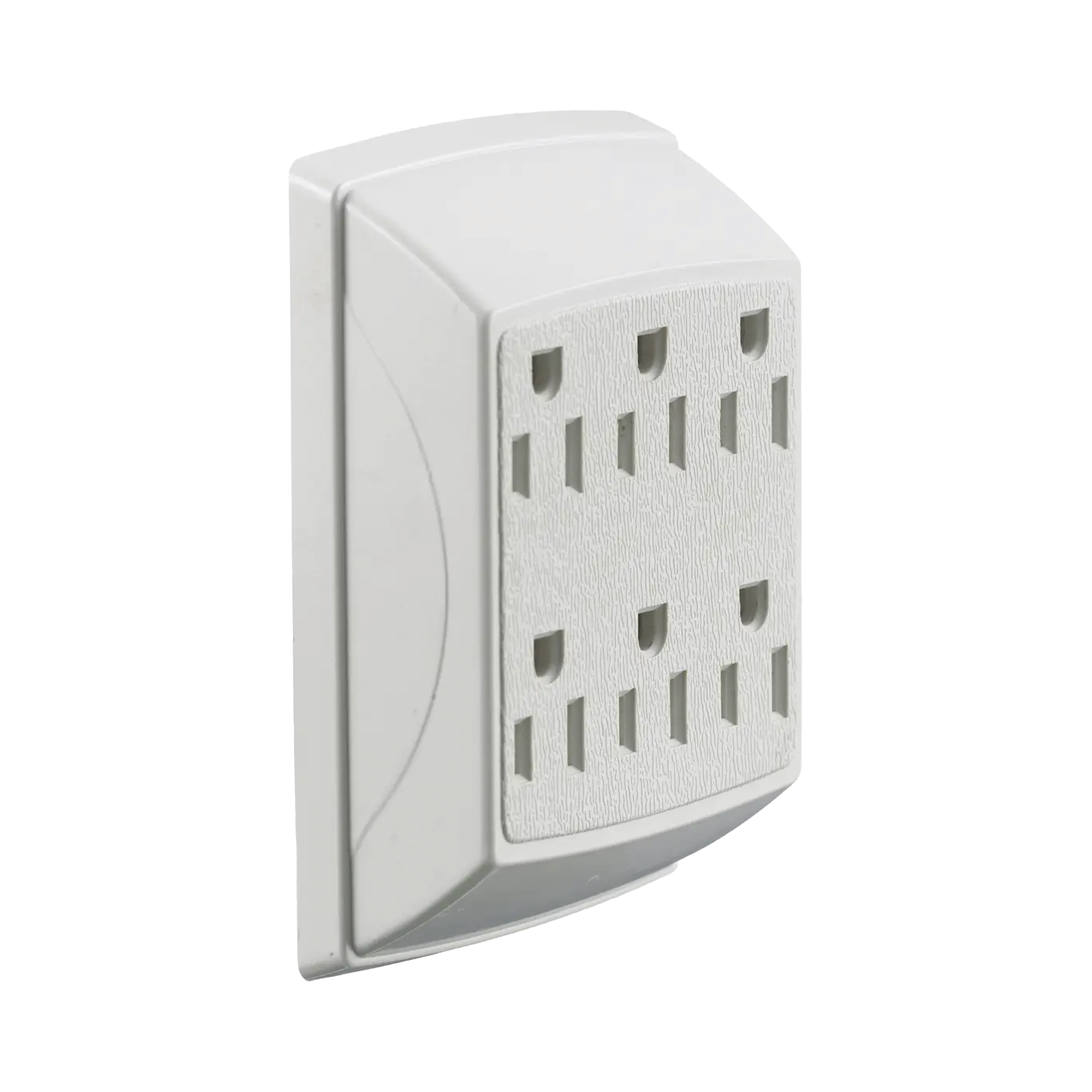 Multicontacto Dúplex con 6 Salidas/ 15 A 125 V CA/ 2 Polos 3 Hilos Color Blanco HUBBELL HUB-RT-600-W - SILYMX