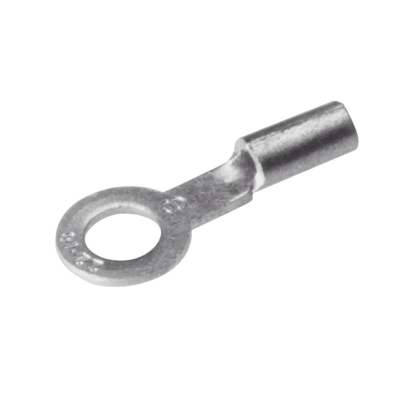 Zapata Terminal de Ojillo BURNDY para Tornillo de 0.25 in y Calibre 12-10 AWG HUB-T10-14 - SILYMX