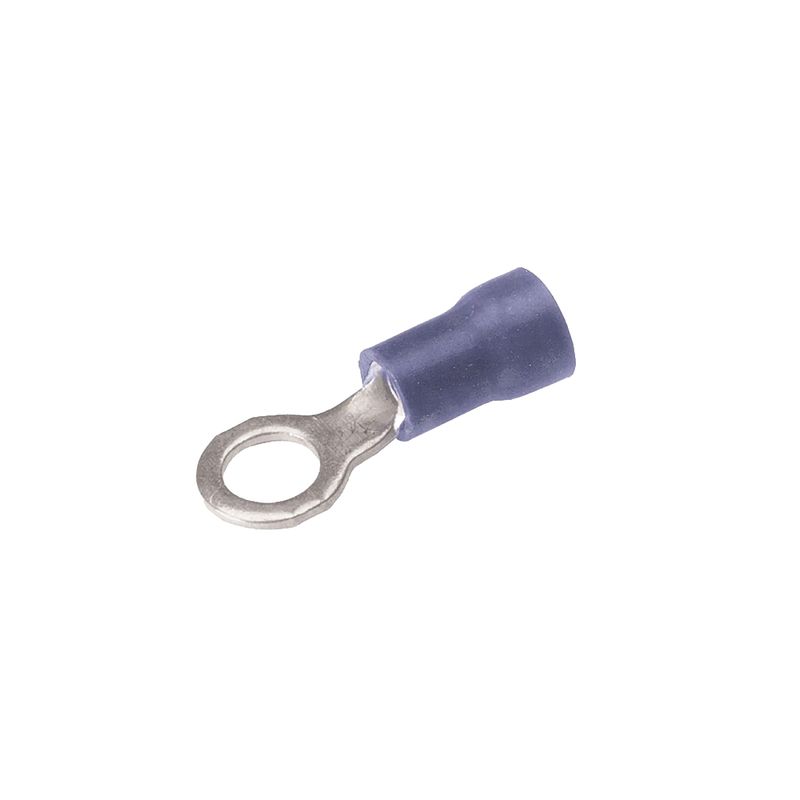 Zapata Terminal de Ojillo para Tornillo 5/16 in 8 mm calibre 16-14 AWG con aislamiento de vinilo HUB-TP1-4516 - SILYMX
