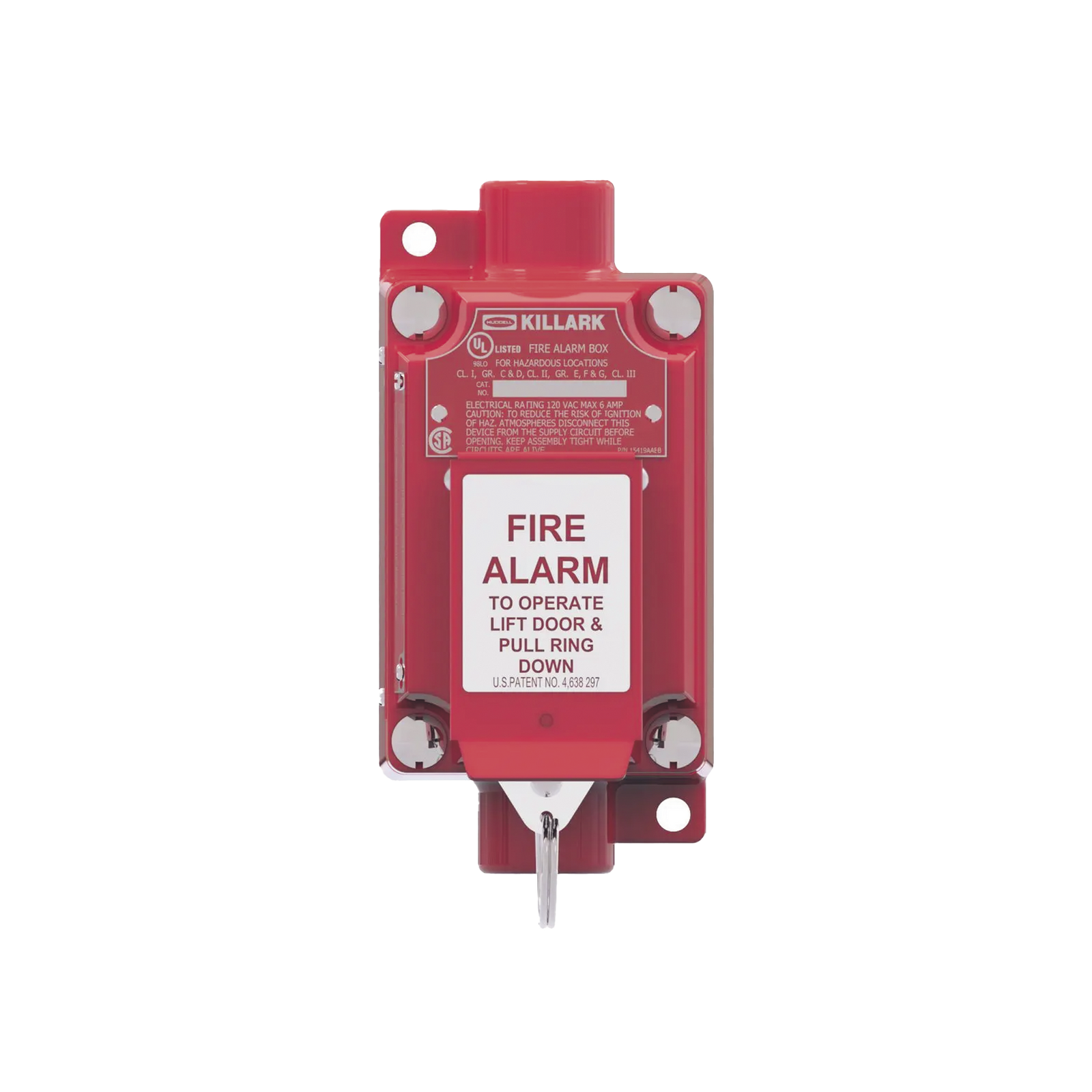 Estación manual a prueba de explosión HUBBELL KILLARK HUB-XAL53 - SILYMX