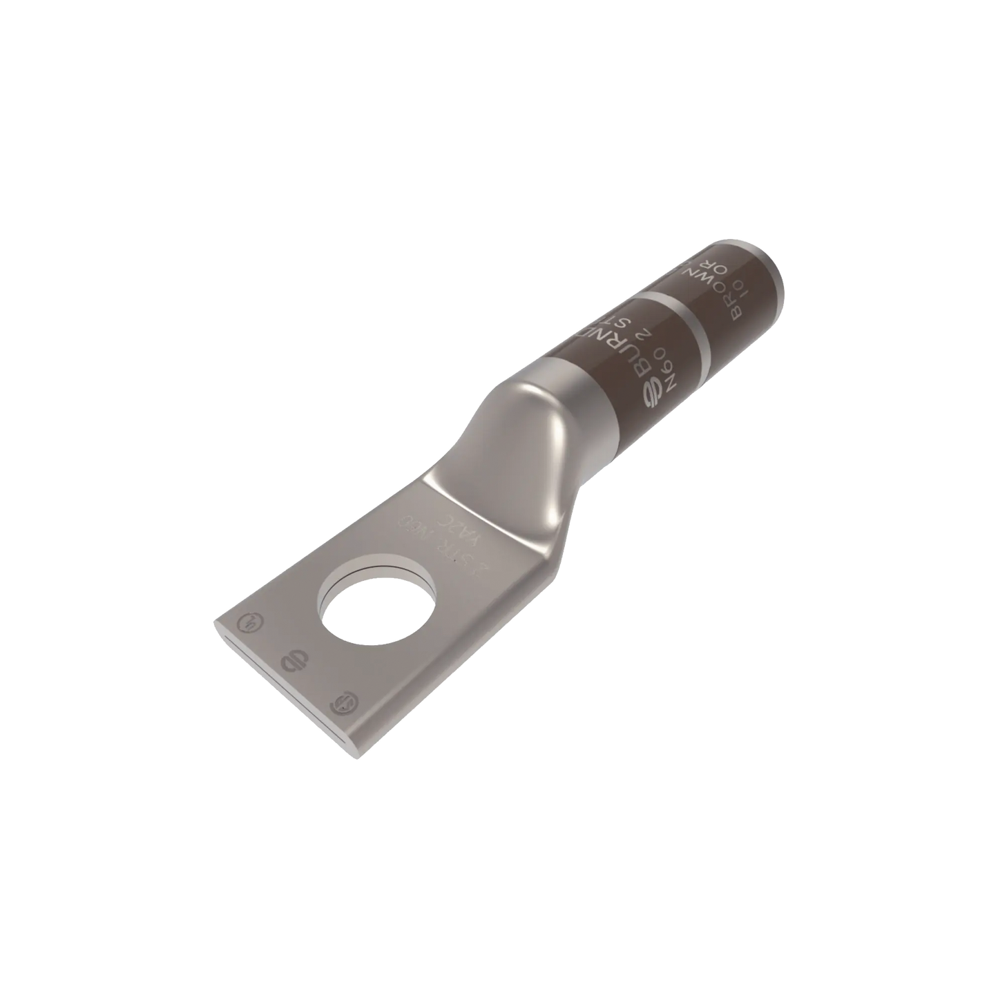 Zapata Terminal de Cañón Largo para Tornillo  5/16" y Calibre 2 AWG HUBBELL BURNDY HUB-YA2-C - SILYMX