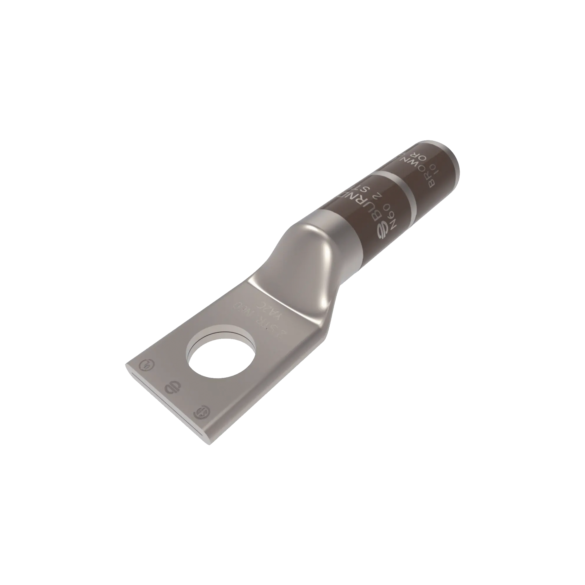 Zapata Terminal de Cañón Largo para Tornillo  5/16" y Calibre 2 AWG HUBBELL BURNDY HUB-YA2-C - SILYMX