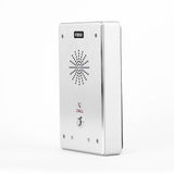 Intercomunicador IP Fanvil Interfon 2 líneas SIP 2 relevadores con botón para llamada anti-vandálico IP65 e IK10 PoE I12-N-01P - SILYMX