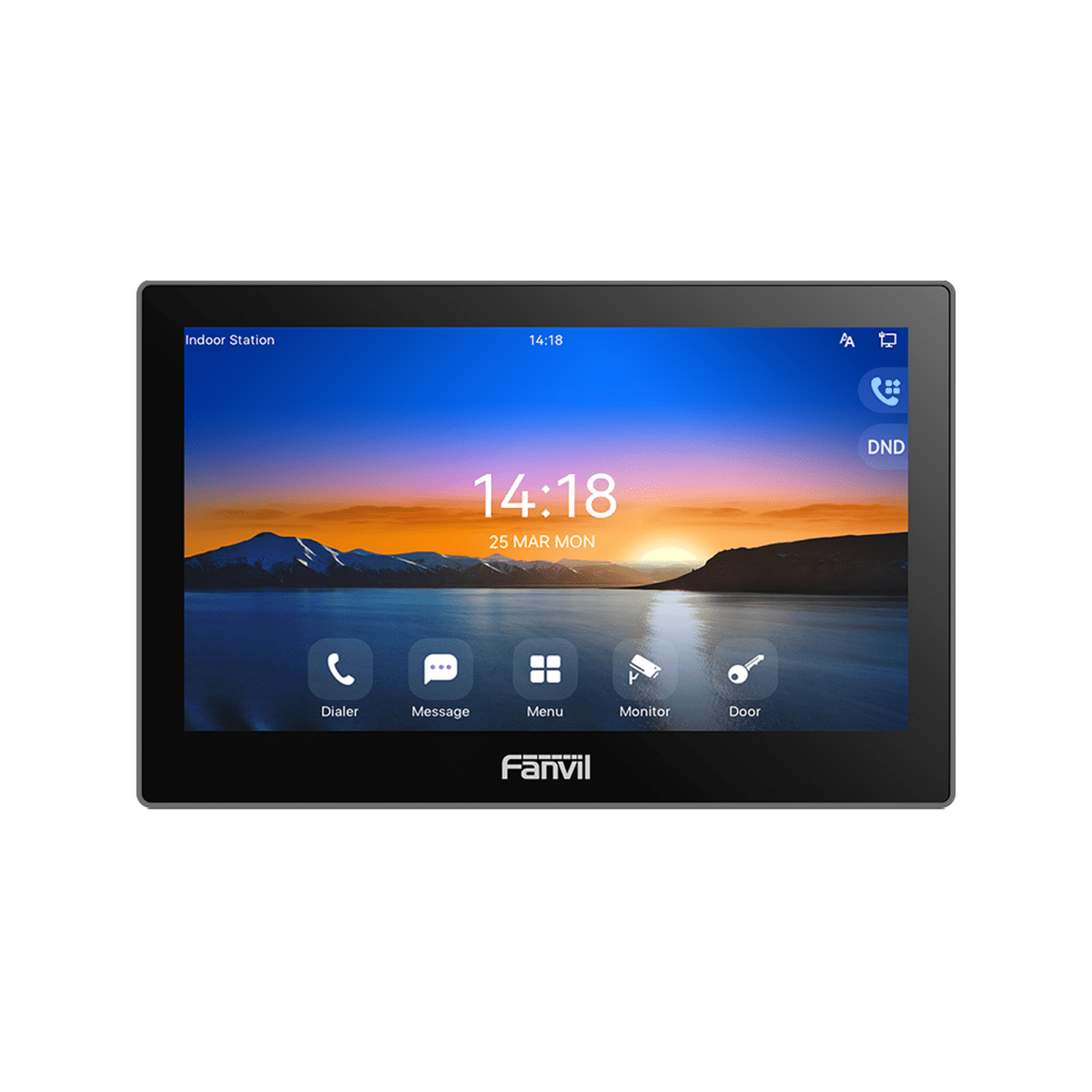 Videoporteros IPFANVILI504WMonitor Videoportero IP/SIP Interior Pantalla Táctil 7 Pulgadas Wi - Fi Apertura Remota Fanvil I504W - SILYMX